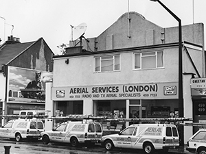 Aerial installation London