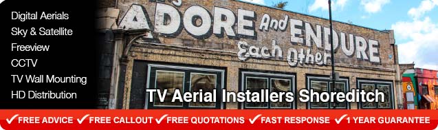 Shoreditch TV Aerial Installers